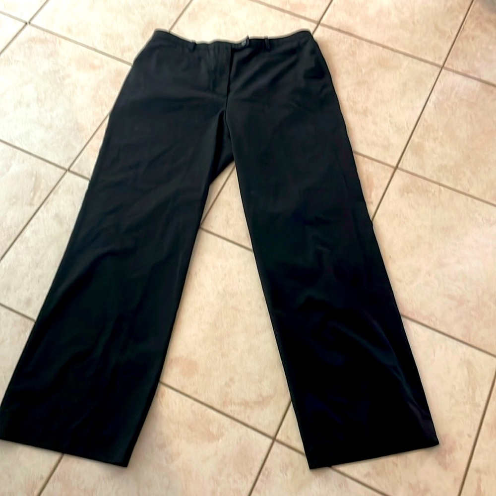 Larry Levine - sits on waist , full legs , poly rayon and spandex stretch